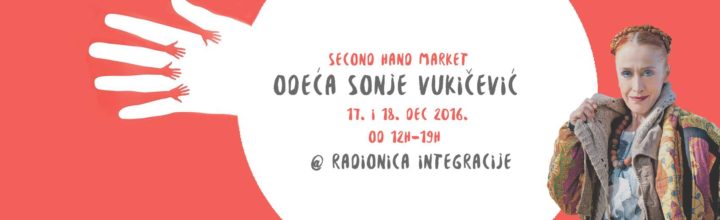 Second hand market Sonje Vukičević u Radionici integracije