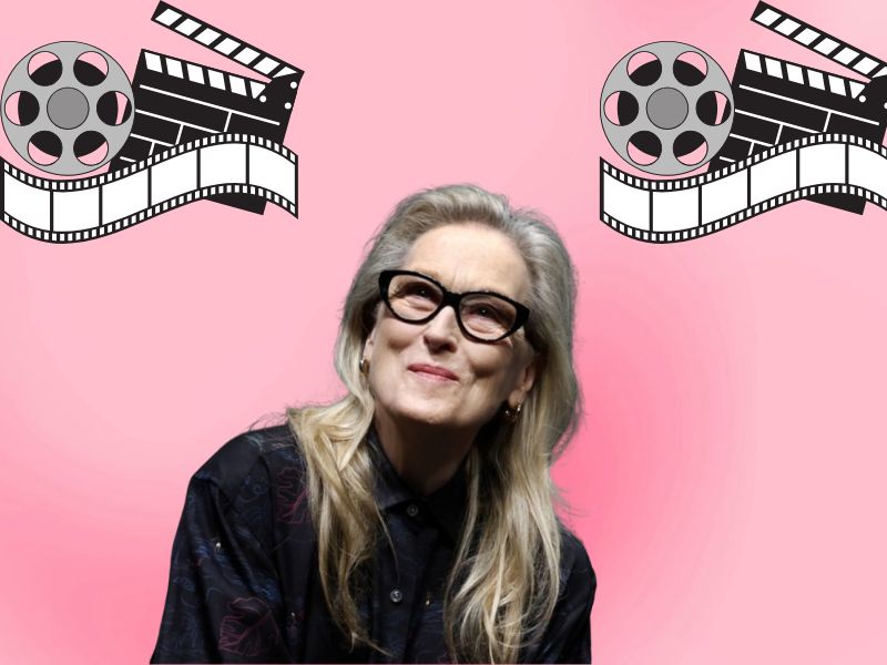 Meril Strip na roze pozadini